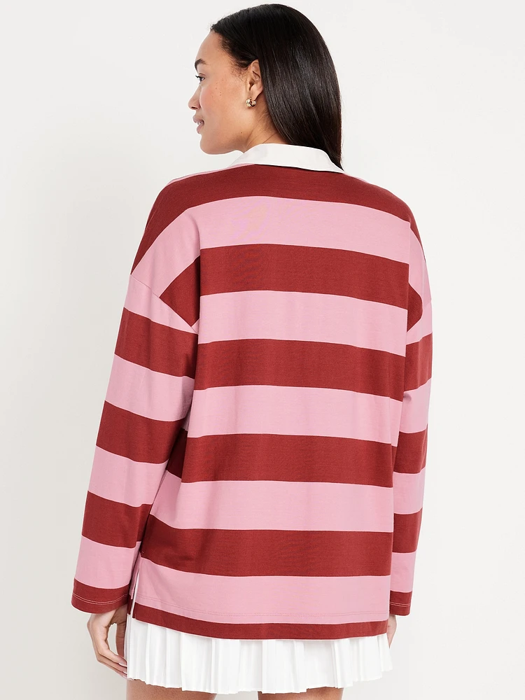 Oversized Rugby Polo