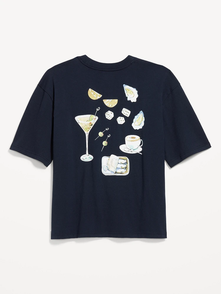 Heavyweight Cropped Graphic T-Shirt