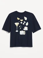 Heavyweight Cropped Graphic T-Shirt
