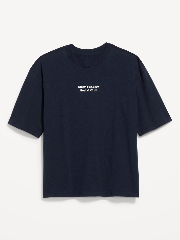 Heavyweight Cropped Graphic T-Shirt