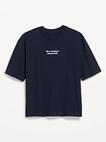 Heavyweight Cropped Graphic T-Shirt