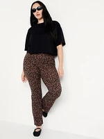 High-Waisted Fashion Flare Leggings