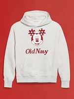 Old Navy x Disney© Mickey Mouse Flag Oversized Logo Graphic Hoodie