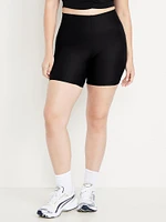 Extra High-Waisted PowerSoft Sculpt Biker Shorts -- 6-inch inseam