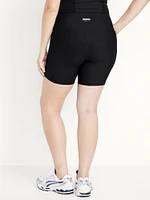 High-Waisted PowerSoft Biker Shorts - 6-inch inseam