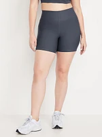 Extra High-Waisted PowerSoft Sculpt Biker Shorts -- 6-inch inseam