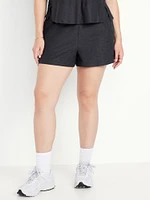 High-Waisted CloudMotion Shorts -- 3-inch inseam
