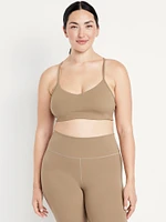 Light Support StudioSmooth Racerback Sports Bra