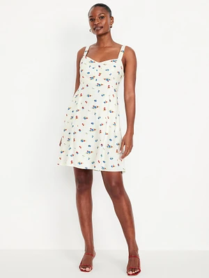 Fit & Flare Mini Dress