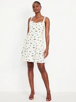 Fit & Flare Mini Dress