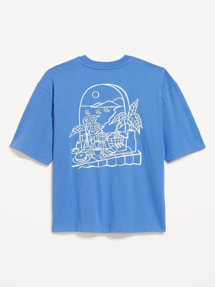 Heavyweight Cropped Graphic T-Shirt