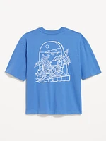 Heavyweight Cropped Graphic T-Shirt