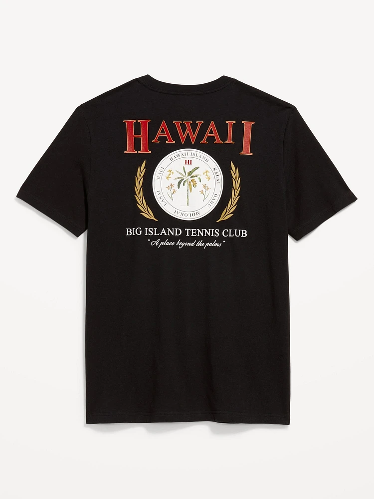 Crew-Neck Graphic T-Shirt