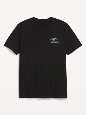 Crew-Neck Graphic T-Shirt