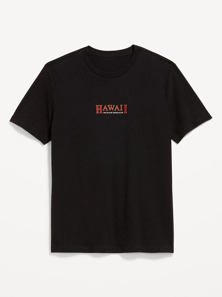 Crew-Neck Graphic T-Shirt