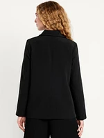 Classic Double-Weave Blazer