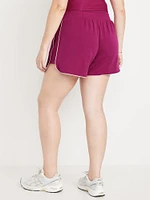 Extra High-Waisted Dynamic Fleece Sweat Shorts