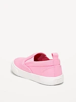 Canvas Slip-On Sneakers for Toddler Girls