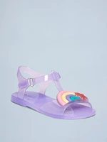 Jelly T-Strap Sandals for Toddler Girls