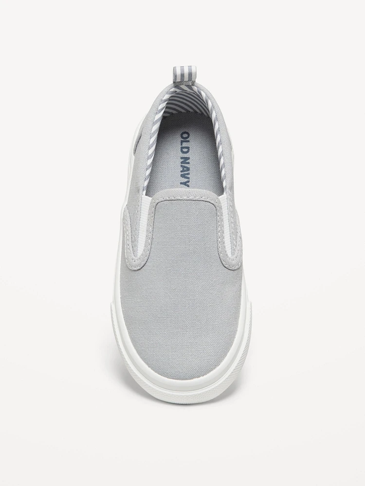 Canvas Slip-On Sneakers for Toddler Boys