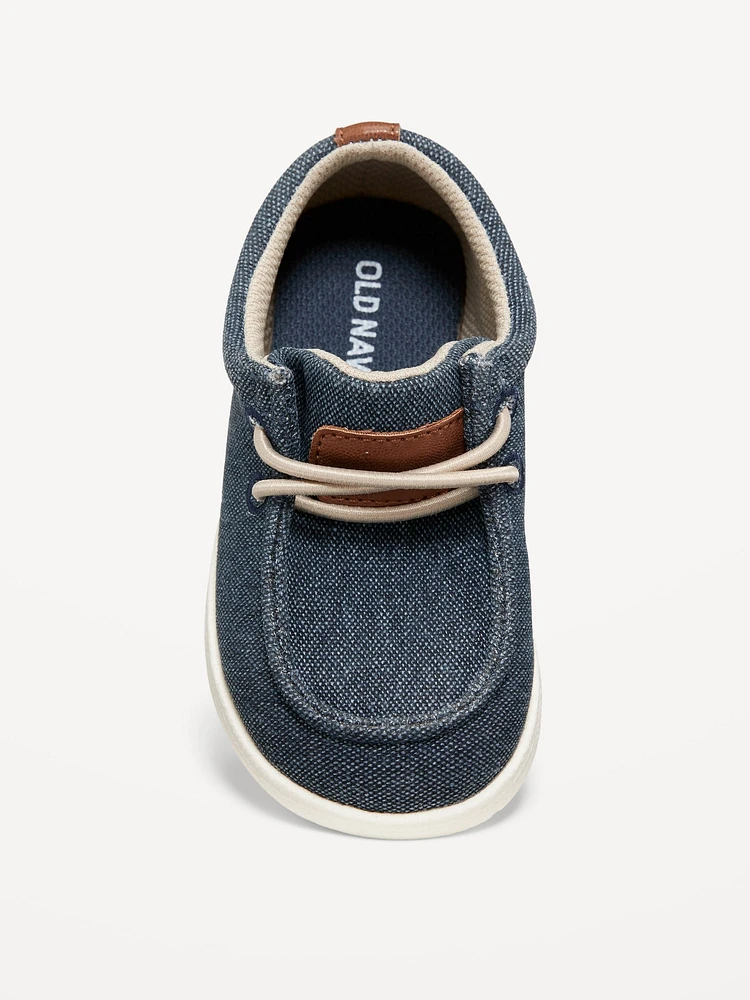 Slip-On Deck Shoes for Toddler Boys