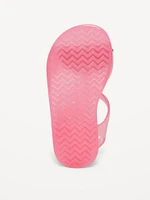 Jelly T-Strap Sandals for Toddler Girls
