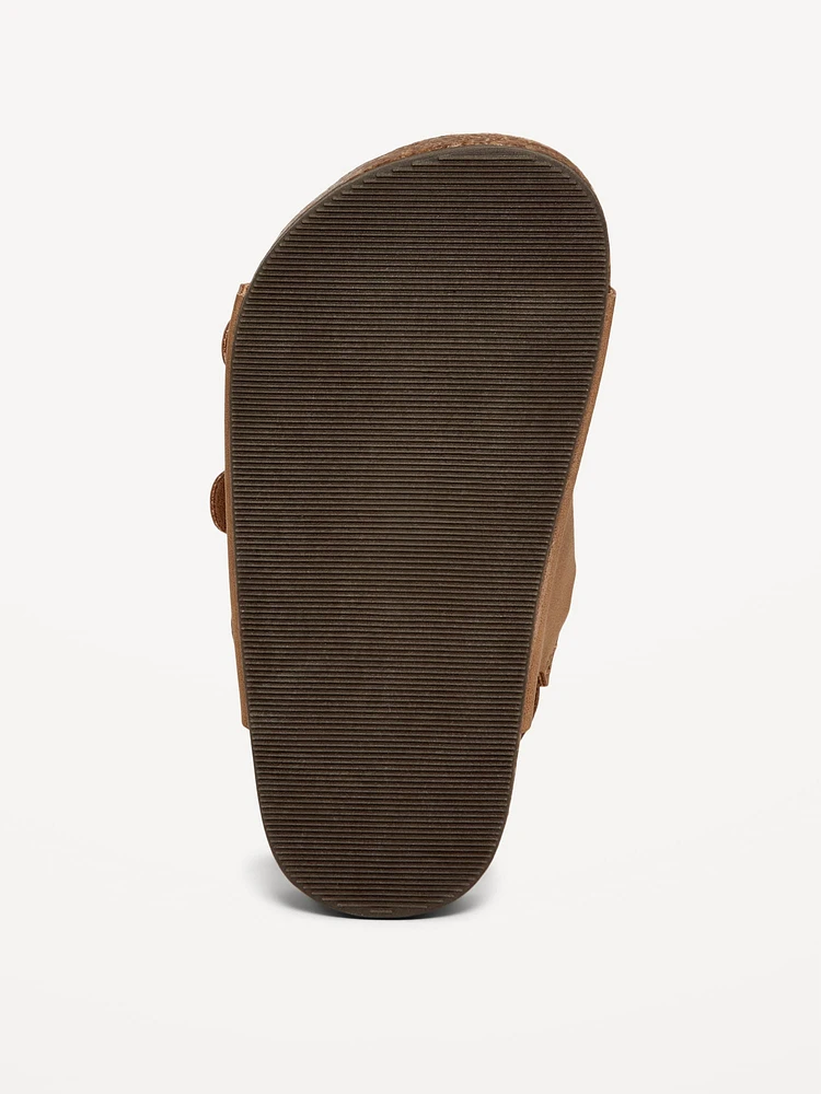Faux-Leather Sandals for Toddler Boys