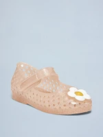 Jelly Mary-Jane Flats for Toddler Girls