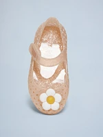 Jelly Mary-Jane Flats for Toddler Girls