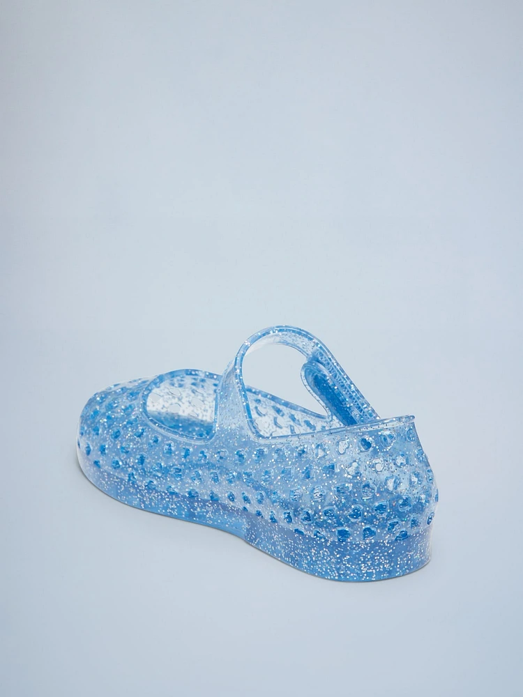 Fruity Scented Jelly Mary-Jane Flats for Toddler Girls