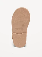 Chunky Perforated Ballet Sandals for Toddler Girls