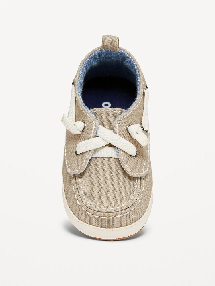 Canvas Boat Shoes for Baby