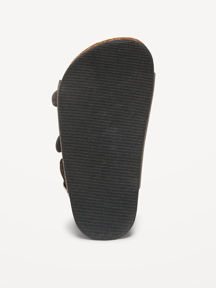 Faux-Leather Sandals for Toddler Boys