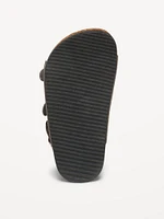 Faux-Leather Sandals for Toddler Boys