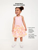 High-Waisted Tutu Performance Skort for Toddler Girls