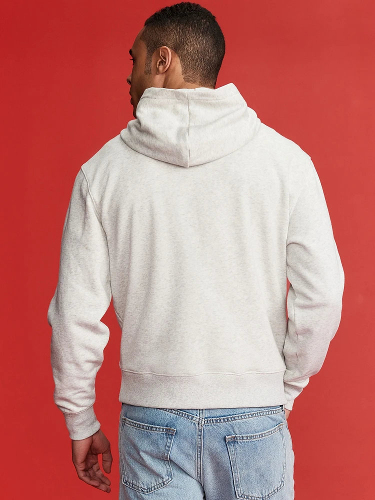 Old Navy x Disney© Mickey Mouse Flag Oversized Logo Graphic Hoodie