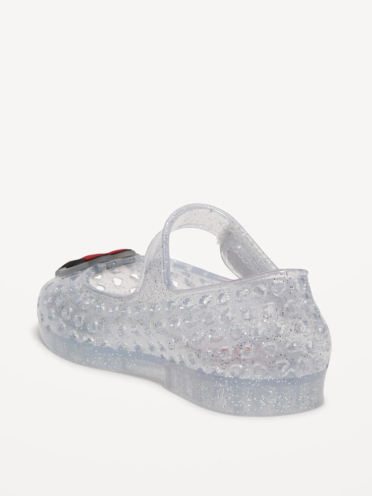 Disney© Minnie Mouse Jelly Mary-Jane Flats for Toddler Girls