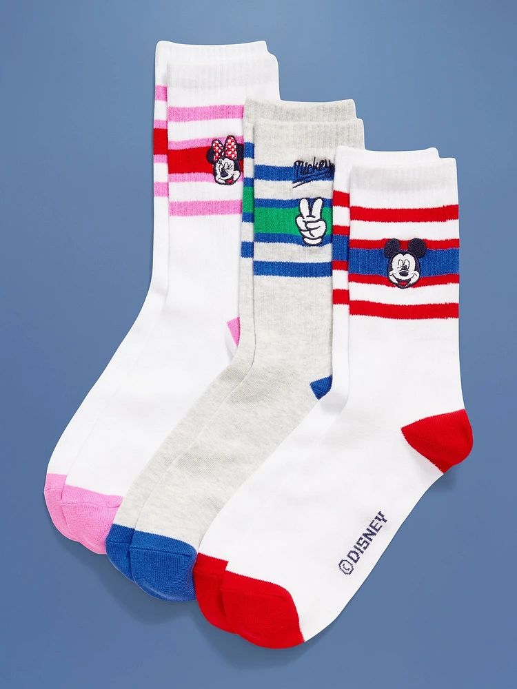 Old Navy x Disney© 3-Pack Crew Socks