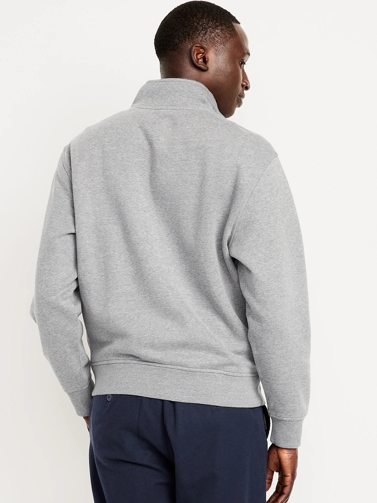 Oversized Rotation Fleece Quarter Zip