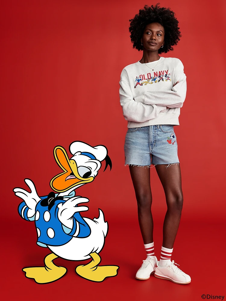 Old Navy x Disney© SoComfy Logo Graphic Sweatshirt