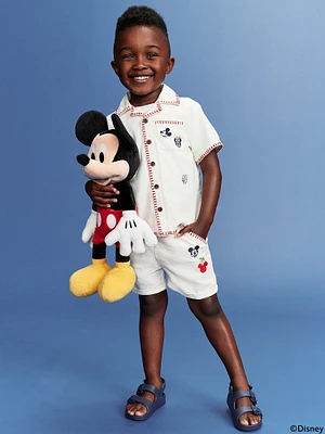 Old Navy x Disney© Linen-Blend Shirt and Shorts Set for Toddler Boys
