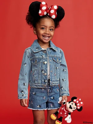 Old Navy x Disney© Printed Cropped Trucker Jean Jacket for Toddler Girls