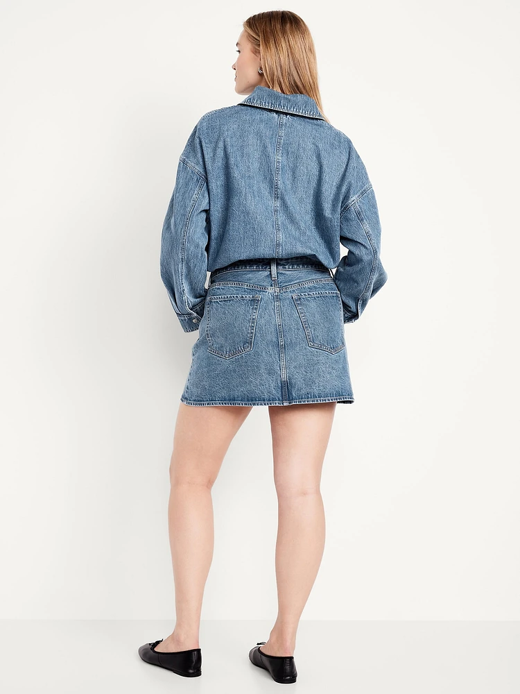 High-Waisted OG Mini Skirt