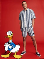 Old Navy x Disney© Mickey Mouse Linen-Blend Jogger Shorts -- inseam