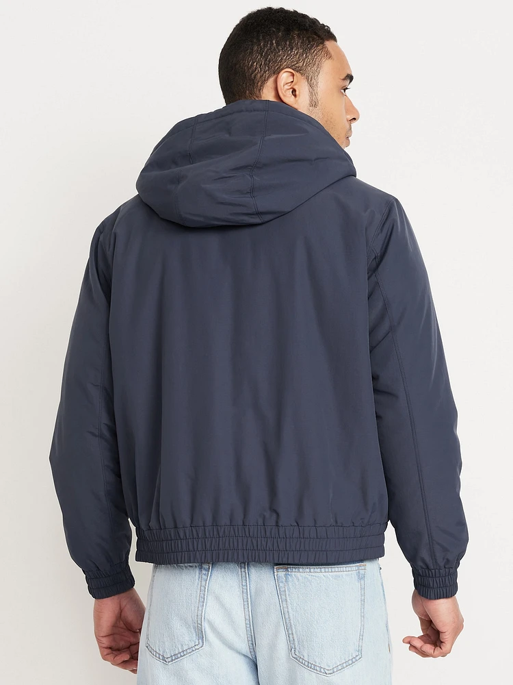 Water-Resistant Tech Zip Jacket