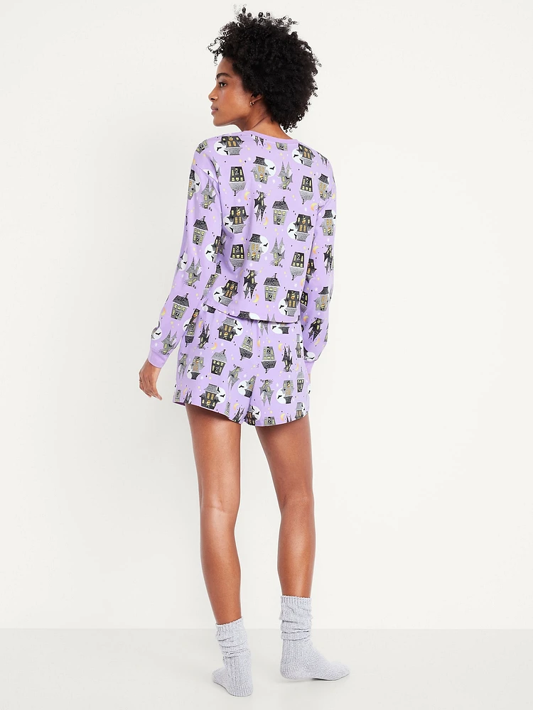 Halloween Pajama Short Set