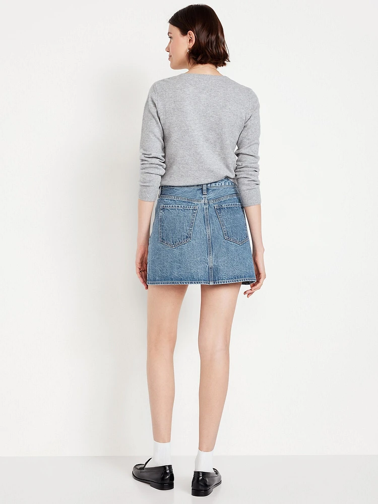 High-Waisted OG Mini Skirt
