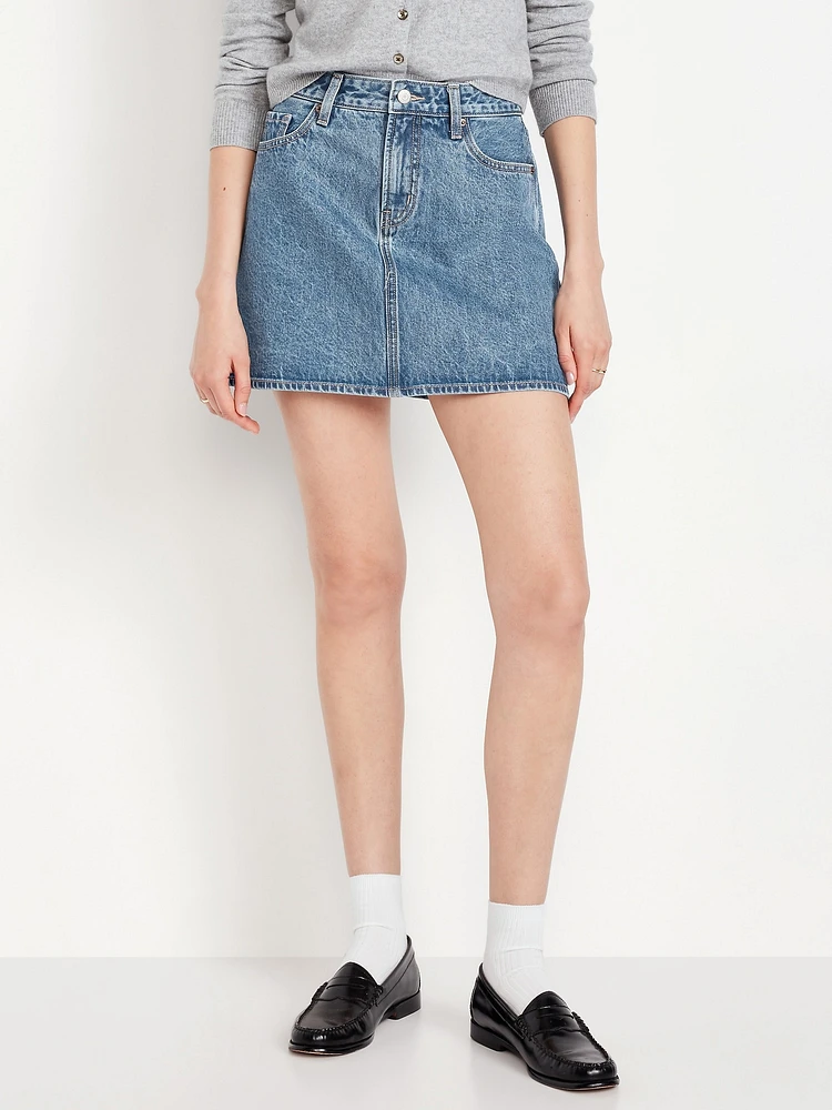 High-Waisted OG Mini Skirt