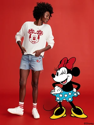 Old Navy x Disney© Mickey Mouse Flag Graphic Sweater