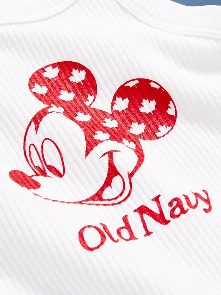 Old Navy x Disney© Mickey Mouse Fitted Flag Logo-Graphic Halter Tank for Toddler Girls